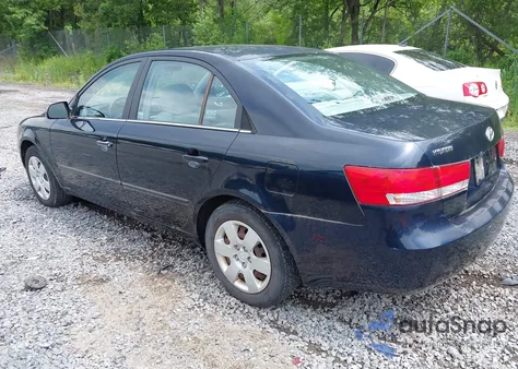 2007 Hyundai Sonata Gls из США, поврежденный, VIN 5NPET46C27H230755
